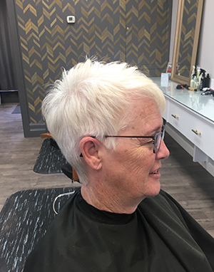 Hair styling work by Embellish Salon